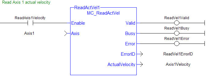 MC_ReadActVel: LD example